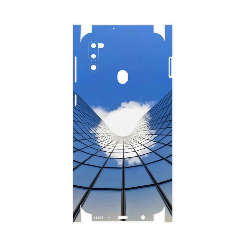 برچسب پوششی ماهوت مدل Glass skyscraper-FullSkin مناسب برای گوشی موبایل سامسونگ Galaxy M21 (2021) Edition