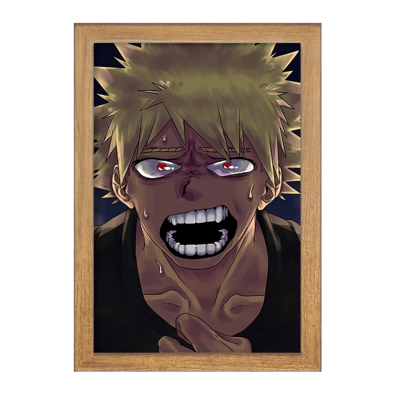 تابلو خندالو مدل باکوگو انیمه آکادمی قهرمان من  کد 16166