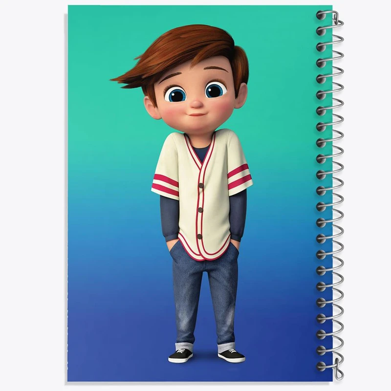 دفتر نت موسیقی 50 برگ خندالو مدل بچه رئیس Boss Baby کد 12529