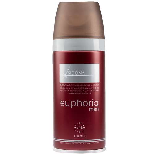 اسپری خوشبو کننده بدن مردانه سیدونا مدل Euphoria حجم 150 میلی لیتر