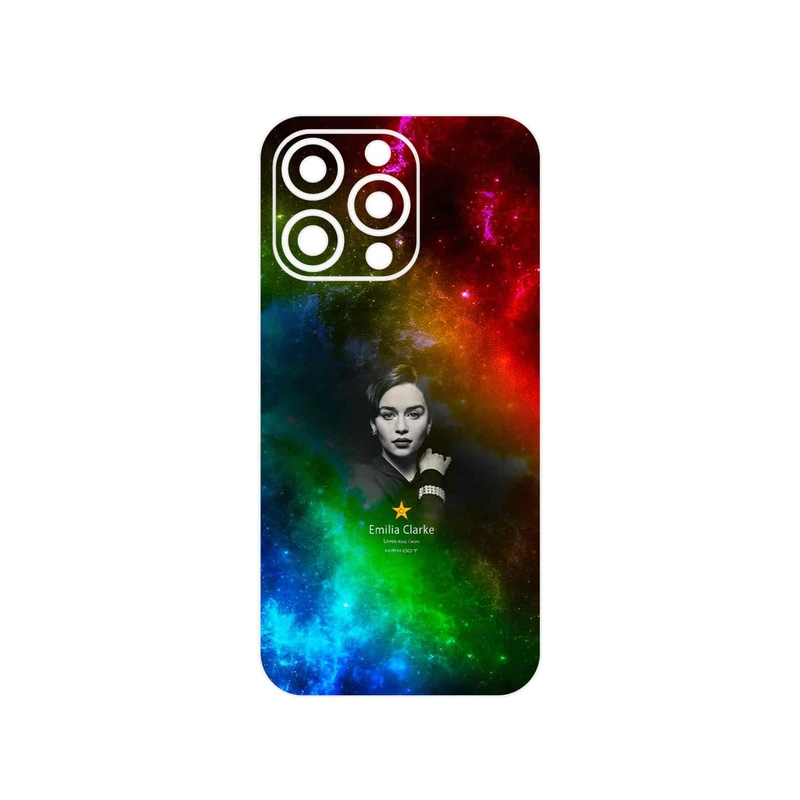 برچسب پوششی ماهوت مدل emilia clarke مناسب برای گوشی موبایل اپل iPhone 13 Pro Max