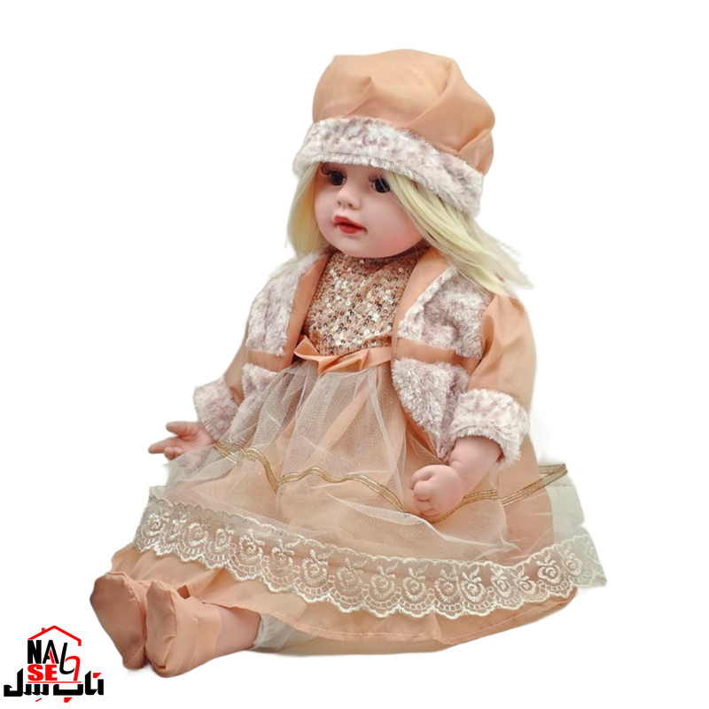 عروسک ناب سل مدل موزیکال کد DOLL004 ارتفاع 55 سانتی متر