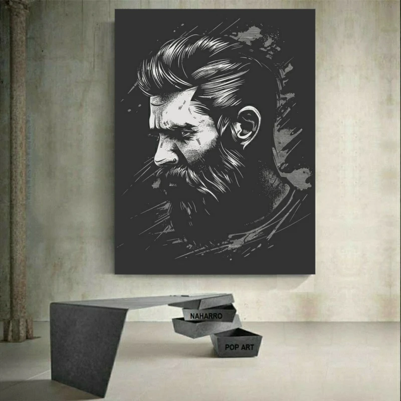 پوستر دیواری طرح مرد زخمی کد BK23195