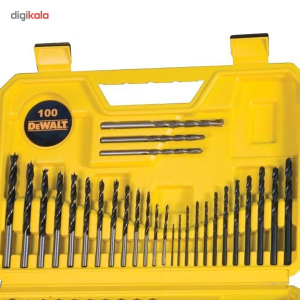 مجموعه 100 عددی سری پیچ گوشتی و مته دیوالت مدل DT71563