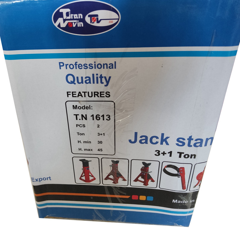 خرک خودرو تیران نوین مدل T.N - 1613 ظرفیت 4 تن مجموعه 2 عددی