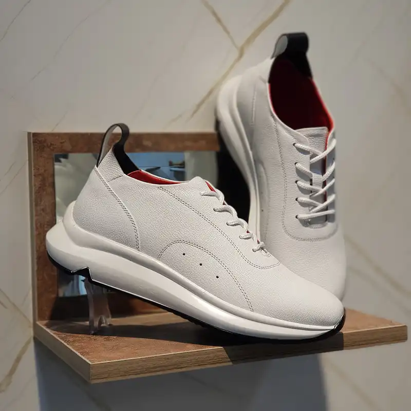 کفش روزمره زنانه مدل چرم طبیعی کد 00166t.k رنگ سفید