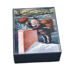 جعبه هدیه چوبی مدل کریسمس