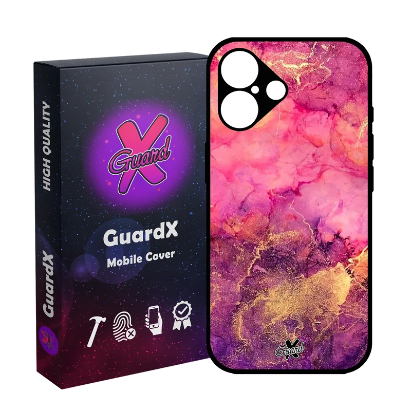 کاور گارد ایکس طرح ماربل مدل 10283 مناسب برای گوشی موبایل اپل iPhone 16