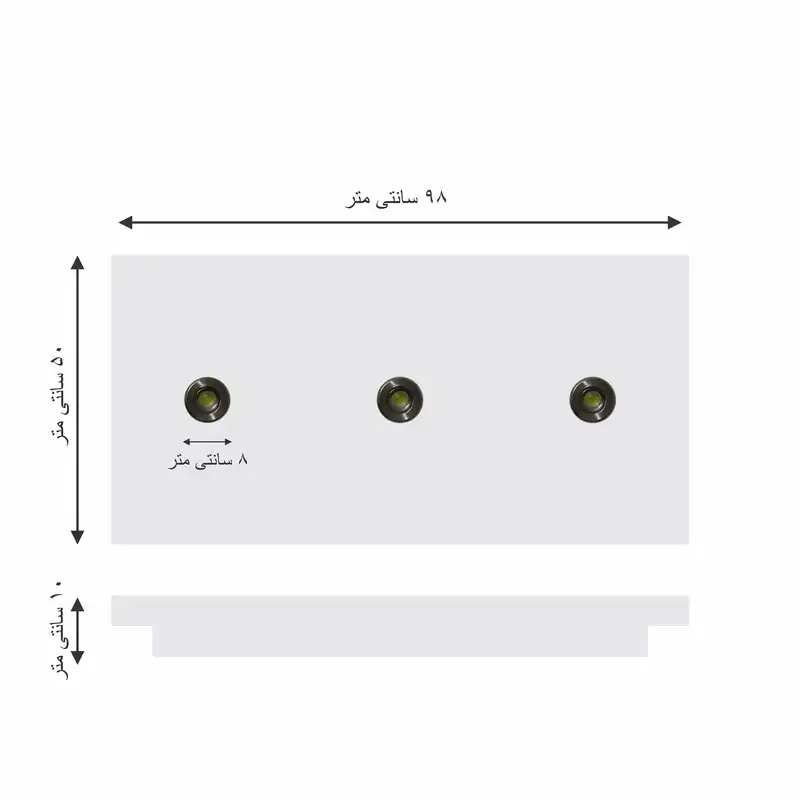 کناف پیش ساخته سقف مدل آرک نیال
