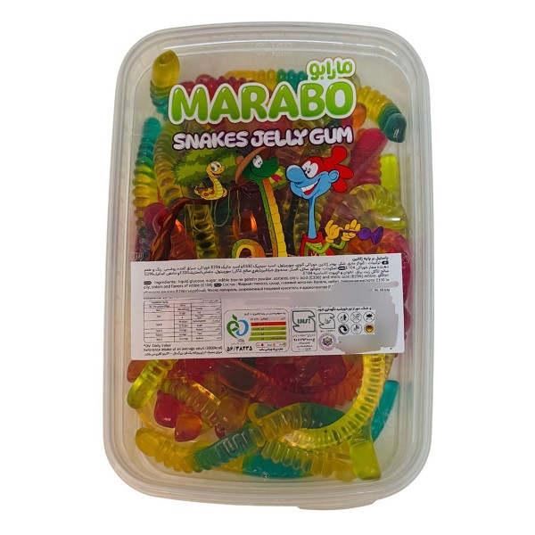 پاستیل ماری میوه ای مارابو - 400 گرم