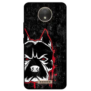 Megafone Black Bulldog 8162 Cover For Motorola Moto C Plus
