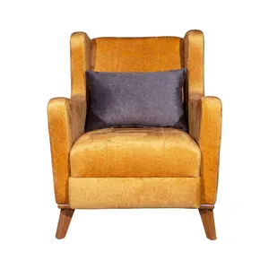 مبل راحتی 1 نفره کد 106-MR1-TO-YE-BR