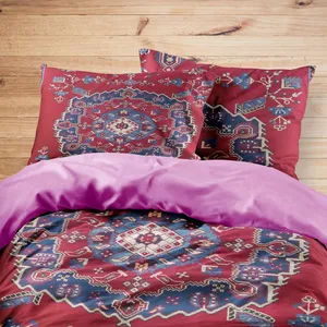 سرویس روتختی مدوپد طرح فرش سیرجان مدل C-Sirjan10 یک نفره 4 تکه