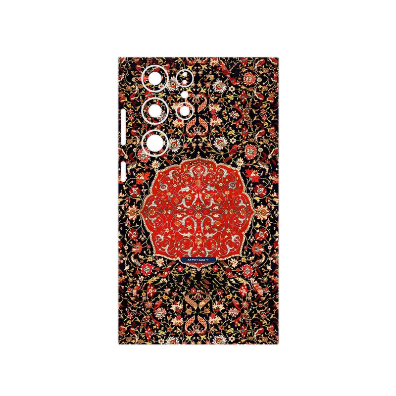 برچسب پوششی ماهوت مدل Persian_Carpet_Red مناسب برای گوشی موبایل سامسونگ Galaxy S23 Ultra