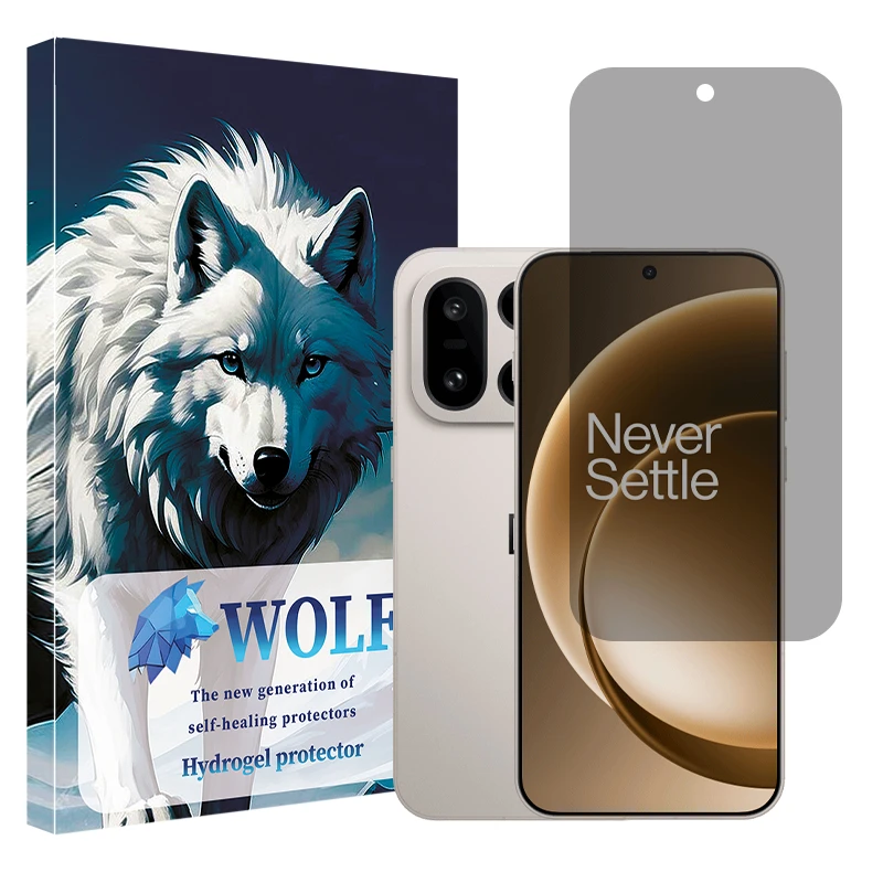 محافظ صفحه نمایش حریم شخصی ولف مدل Tough مناسب برای گوشی موبایل وان پلاس 15