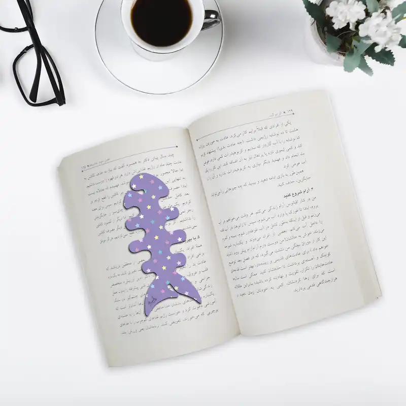 نشانگر کتاب لوکسینو مدل Fish bone کد Bookland_19