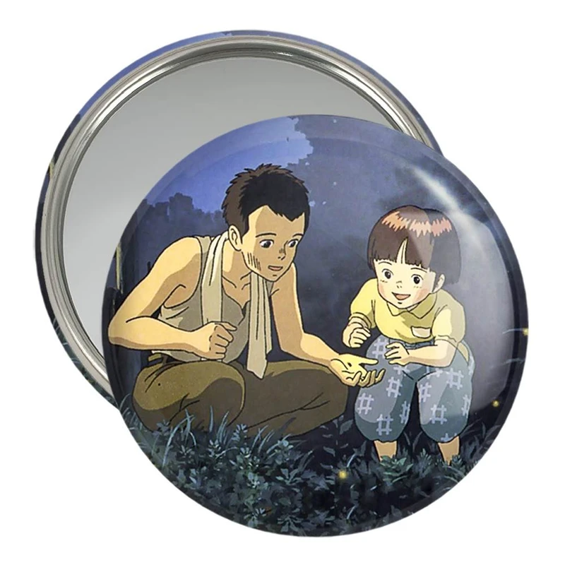 آینه جیبی خندالو مدل سیتا و ستسوکو انیمیشن گورستان کرم های شب تاب  کد 13700