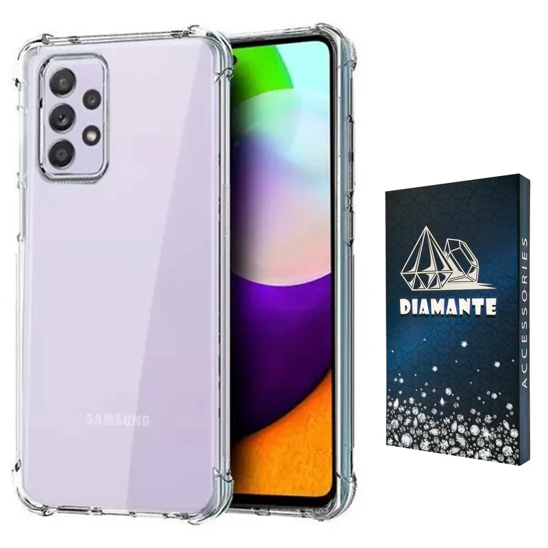  کاور دیامانته مدل shiny navy مناسب برای گوشی موبایل سامسونگ Galaxy A33 / A33 5G