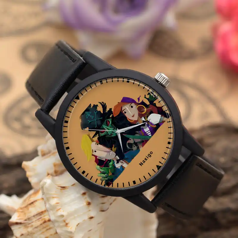 ساعت مچی عقربه ای ناکسیگو مدل Return to Monkey Island کد LF13356