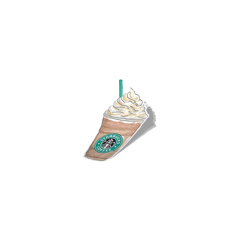 استیکر تزئینی موبایل و تبلت لولو مدل استارباکس STARBUCKS کد 386