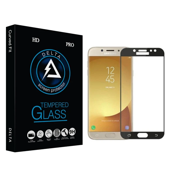 محافظ صفحه نمایش شیشه ای دلتا مدل HD مناسب برای گوشی موبایل سامسونگ J5 Pro