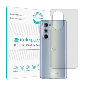 Transparent Rockspace HyGEL phone back protector suitable for Motorola Edge 30 Pro mobile phone