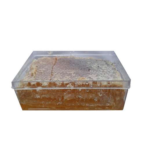 عسل طبیعی موم دار نسیم طبیعت کاشان - 600 گرم