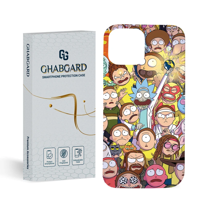 کاور قاب گارد مدل پسرانه مناسب برای گوشی موبایل اپل iphone 12pro max