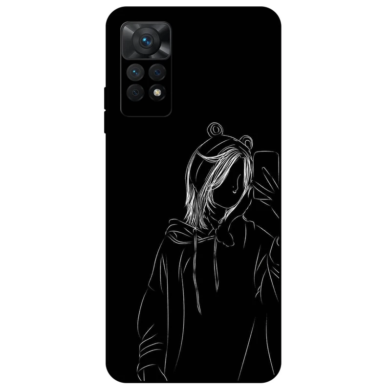 کاور مگافون طرح دخترانه مدل 1841 مناسب برای گوشی موبایل شیائومی Redmi Note 12 Pro 4G