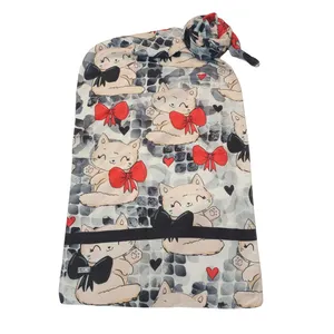 شال دخترانه مدل نخی گربه ای