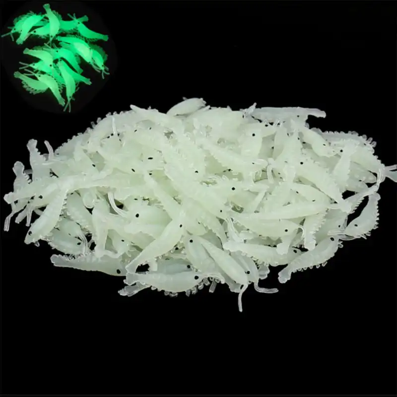 طعمه ماهیگیری میگو ژله ای اکلیل دار بسته 25 عددی