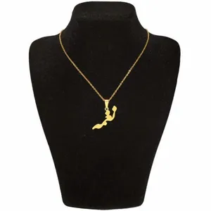 گردنبند طلا 18 عیار زنانه مدل نغمه