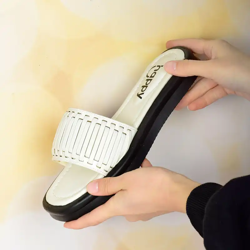 دمپایی زنانه مدل Happy کد WH.2915