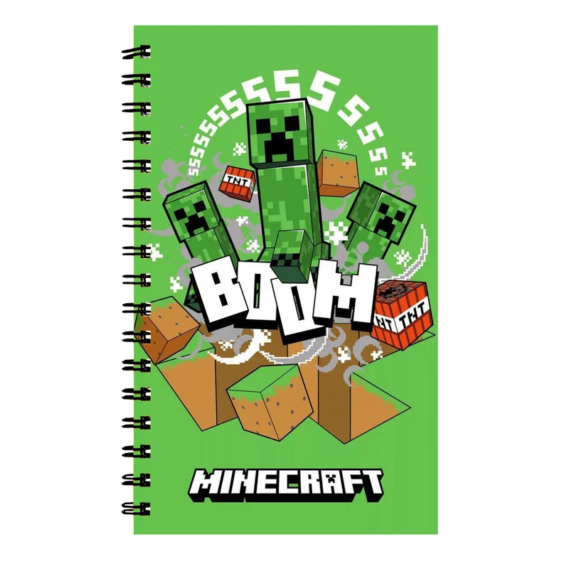 دفتر نت موسیقی 40 برگ مدل ماینکرفت کد 595