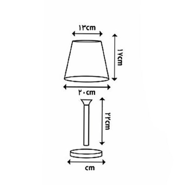 چراغ خواب اتاق کودک مدل KK31-AB