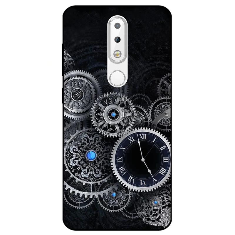 کاور مگافون طرح ساعت مدل 8161 مناسب برای گوشی موبایل نوکیا 6.1 Plus / X6   