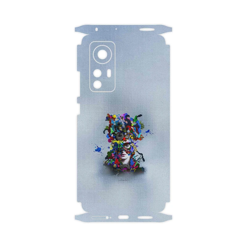 برچسب پوششی ماهوت مدل Collage of surreal Portrait of Women 4-FullSkin مناسب برای گوشی موبایل شیائومی 12