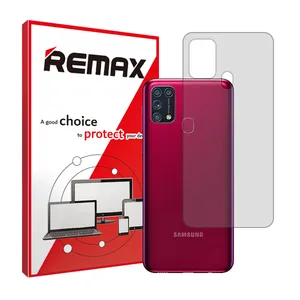 Remax transparent HyGEL model back protector suitable for Samsung Galaxy M31 mobile phones