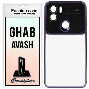 کاور قاب آوش طرح لنس مدل شفاف 04 مناسب برای گوشی موبایل شیائومی REDMI A1 PLUS/ A2 PLUS