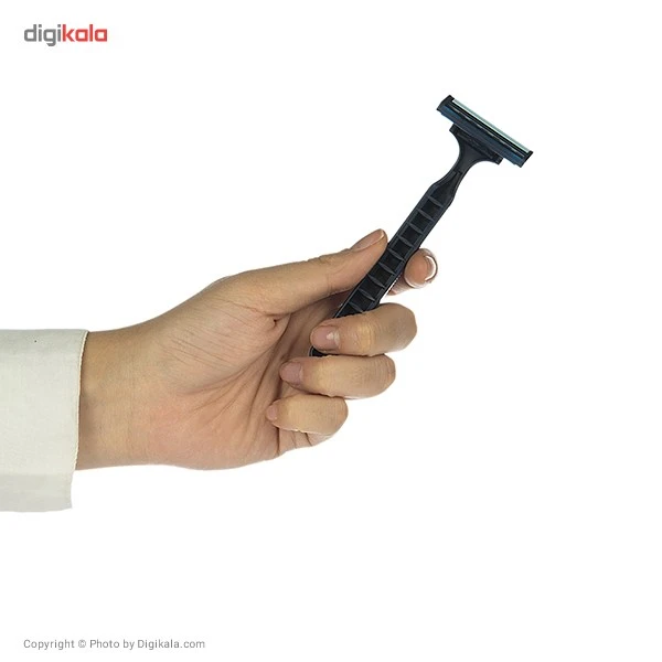 عکس شماره 6 : خود تراش سیلور مدل rubber grip blue بسته 5 عددی