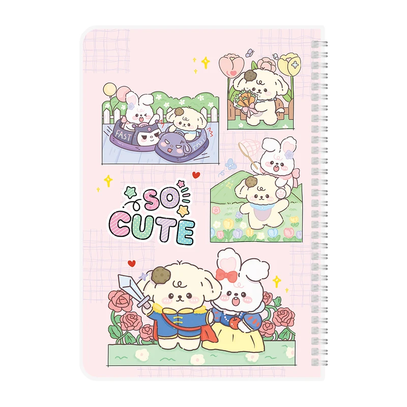 دفتر مشق 50 برگ پانداک مدل مجلدکد 004