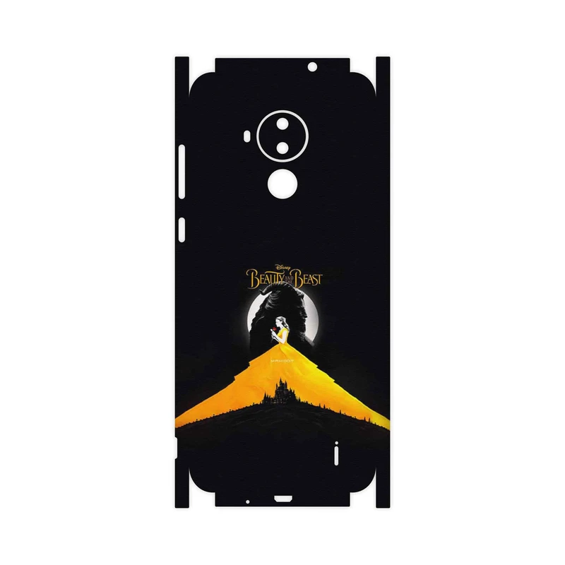 برچسب پوششی ماهوت مدل Beauty and the Beast-FullSkin مناسب برای گوشی موبایل نوکیا C30