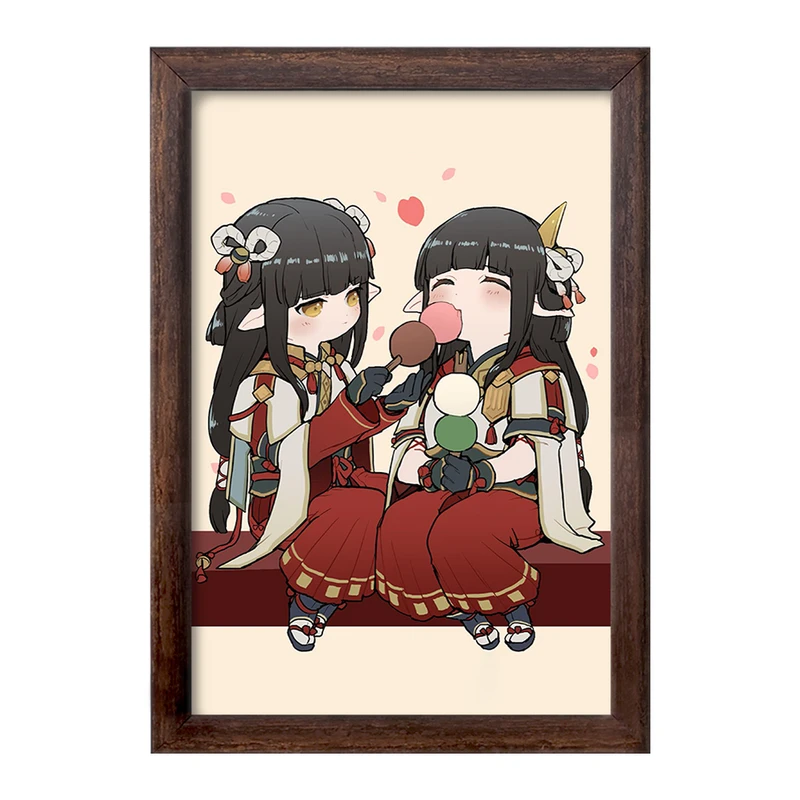 تابلو خندالو طرح بازی شکارچی هیولا (Monster Hunter) کد 33266