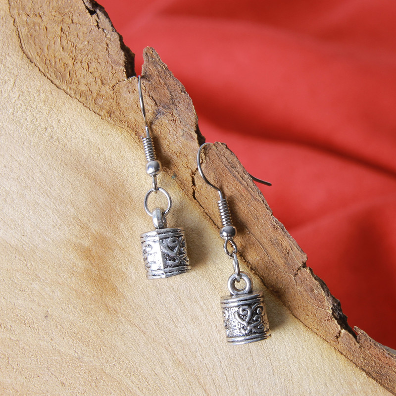 گوشواره دخترانه بازرگانی میلادی کد GZN_108