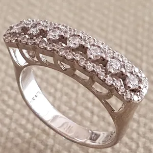 انگشتر نقره زنانه مدل PR54