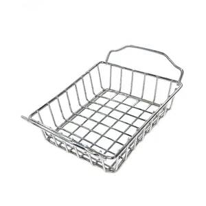 سبد آشپزخانه مدل سرو مستطیل دو دسته S2