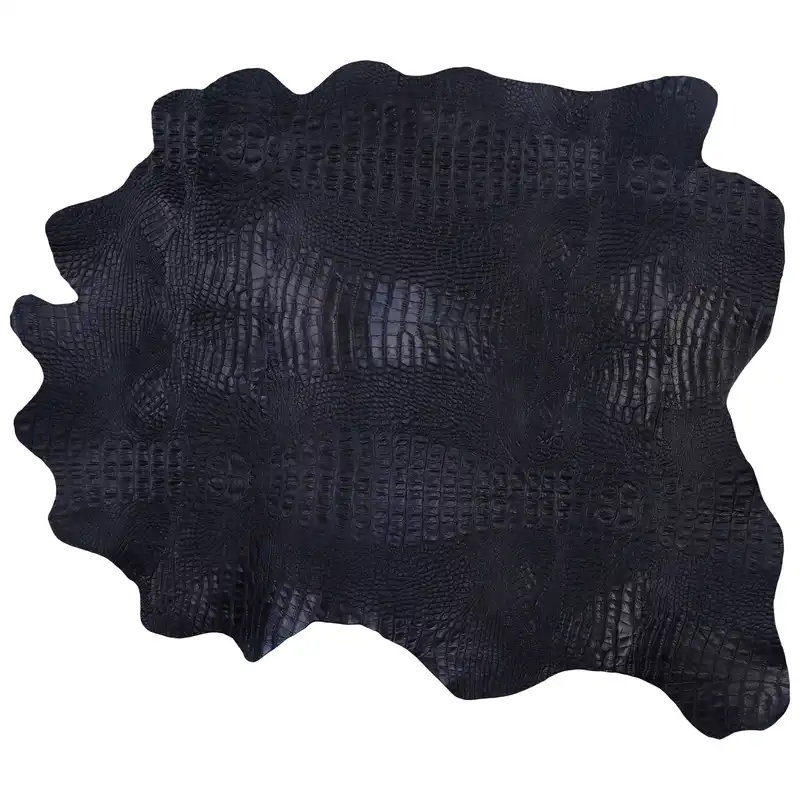 چرم طبیعی مدل بزی کورکودیل کد 02G115C