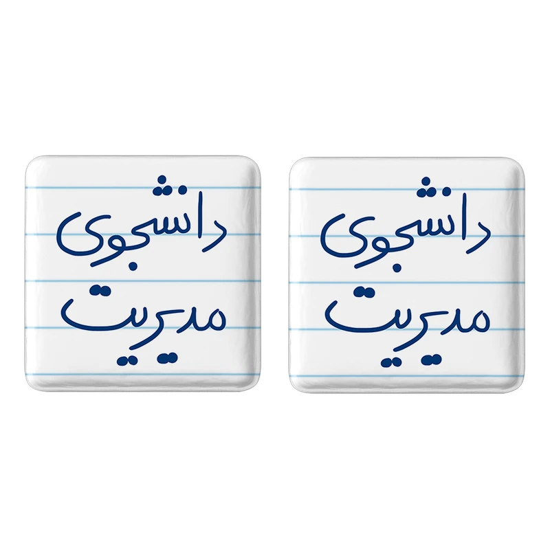 مگنت خندالو مدل دانشجوی مدیریت کد 5839 مجموعه 2 عددی