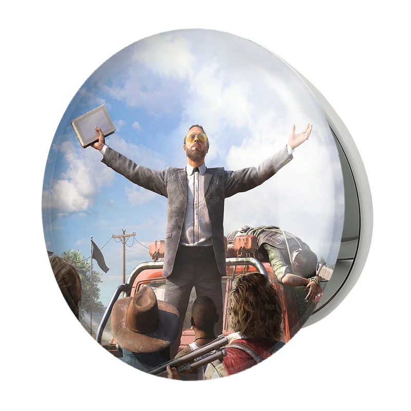 آینه جیبی خندالو طرح فار پنج فارکرای مدل تاشو کد 30697