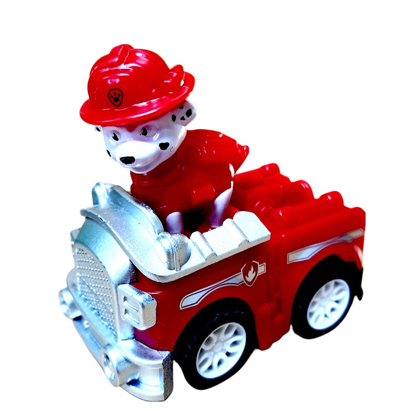 ماشین بازی مدل سگ های نگهبان به همراه پایگاه گشت پنجه ای مجموعه 14 عددی